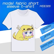 MDE326-小林家的龙女仆动漫莫代尔短袖T恤 单面