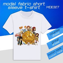 MDE327-妖精的尾巴动漫莫代尔短袖T恤 单面