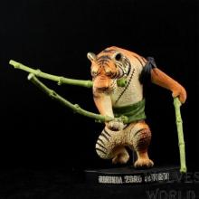 海贼王15周年纪念版动物造型索隆 老虎公仔手办