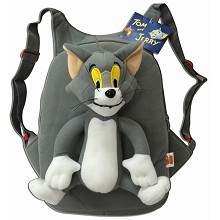 老鼠与猫汤姆儿童毛绒书包背包双肩包