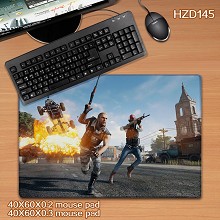 HZD145-绝地求生游戏 40X60橡胶课桌垫 鼠标垫