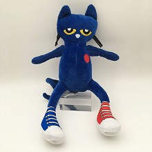 32CM皮特猫pete the cat 毛绒公仔玩具MerryMakers蓝色猫