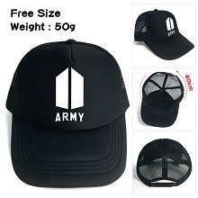 BTS-ARMY 丝印logo太阳帽