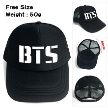 BTS 丝印logo太阳帽