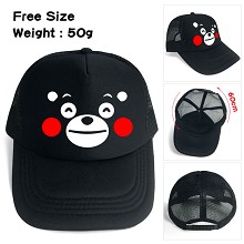 熊本熊微笑 丝印logo太阳帽