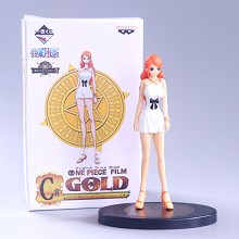 海贼王 新黄金剧场版GOLD 手办 白衣 娜美高约16.5cm