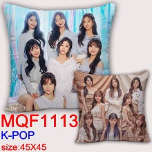 K-POP明星组合 方抱枕45X45CM MQF1113