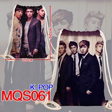 K-POP明星组合 束口背包袋 MQS061