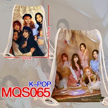 K-POP明星组合 束口背包袋 MQS065