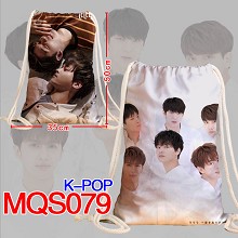 K-POP明星组合 束口背包袋 MQS079