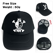 海贼王-弗兰奇 丝印logo网帽 太阳帽