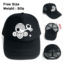 海贼王-娜美 丝印logo网帽 太阳帽