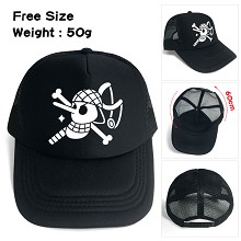 海贼王-乌索普 丝印logo网帽 太阳帽