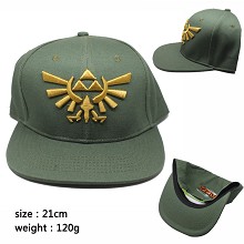 塞尔达绿色帽子 太阳帽
