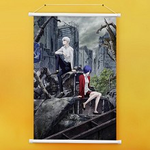 (60X90)BH1539-东京食尸鬼 动漫白色塑料杆挂画