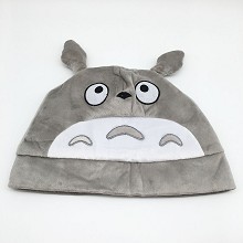 30CM龙猫保暖毛绒卡通帽子