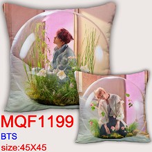 BTS明星 双面方抱枕45X45CM MQF1199