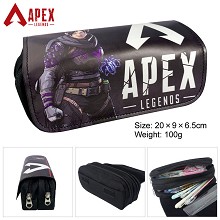 APEX英雄 多功能双层拉链钱包笔袋