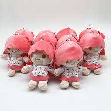 12CM三丽鸥sanrio双子星Twin Stars卡通毛绒玩具公仔书包挂件吊饰女孩版(10个一套出)