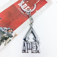 APEX英雄 银色带字母钥匙扣