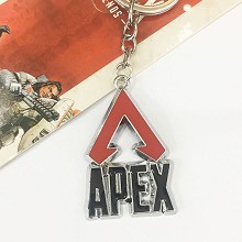 APEX英雄 红黑色带字母钥匙扣
