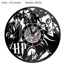 哈利波特 创意挂画挂钟钟表（PVC材质）