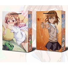 魔法禁书目录 礼品袋福袋手提袋动漫小纸袋27.5x8.8x41CM