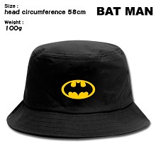 蝙蝠侠 丝印帆布渔夫帽帽子
