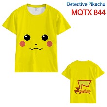 宠物小精灵皮卡丘 莫代尔全彩短袖T恤MQTX 844