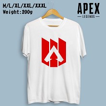 APEX英雄 白色纯棉短袖T恤