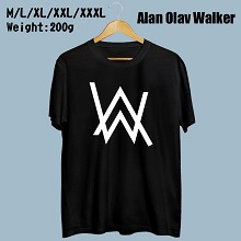 电音鬼才-艾兰沃克Alan Olav Walker 黑色纯棉短袖T恤