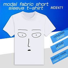 MDE471-一拳超人动漫莫代尔短袖T恤 单面