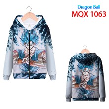 七龙珠 拉链贴袋卫衣 MQX1063