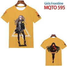 少女前线 欧码全彩印花短袖T恤 MQTO 595