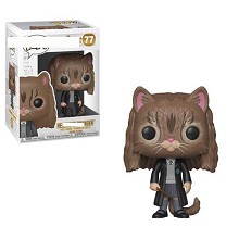 Funko pop 77哈利波特 猫头赫敏手办模型