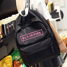 Black Pink周边同款学院风背包 双肩背包韩版书包