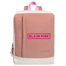 Black Pink韩版可爱学生女包双肩包休闲书包 粉色