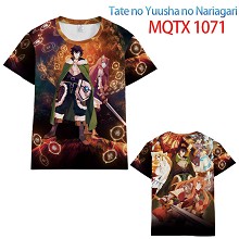 盾之勇者成名录 全彩印花短袖T恤 MQTX1071