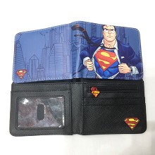 DC正版 超人 短款二折钱包