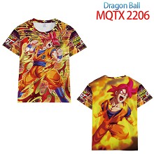 七龙珠 莫代尔全彩短袖T恤MQTX 2206