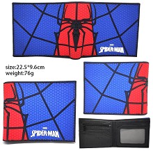 蜘蛛侠红色硅胶钱包