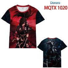 多罗罗 莫代尔全彩短袖T恤MQTX 1020
