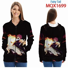 妖精的尾巴 拉链贴袋卫衣 MQX1699