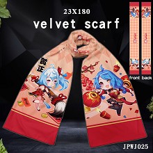 JPWJ25-bilibili 动漫全彩貂绒围巾 双面