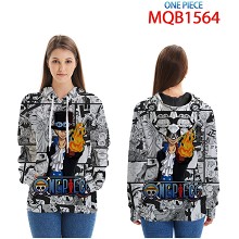 海贼王 连帽卫衣 贴袋卫衣 MQB1564