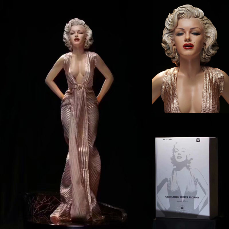 玛丽莲梦露爱美人Marilyn Monroe 雕像公仔手办模型摆件_其他_欧凡雅