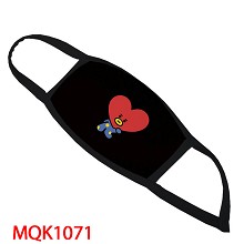 BTS 彩印太空棉口罩MQK 1071