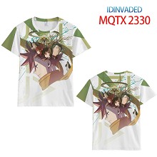 异度侵入 ID:INVADED 全彩印花短袖T恤 MQTX2330