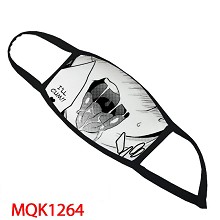 个性 彩印太空棉口罩MQK 1264