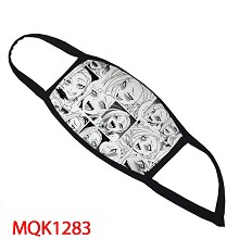 个性 彩印太空棉口罩MQK 1283